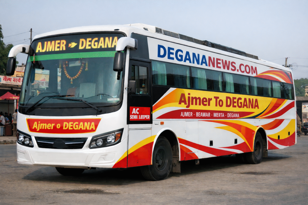 AJMER TO DEGANA BUS